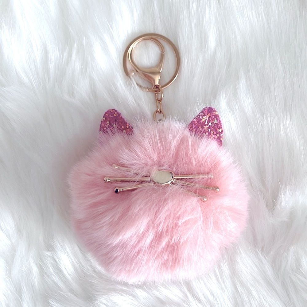 Purse Sequin Keychain